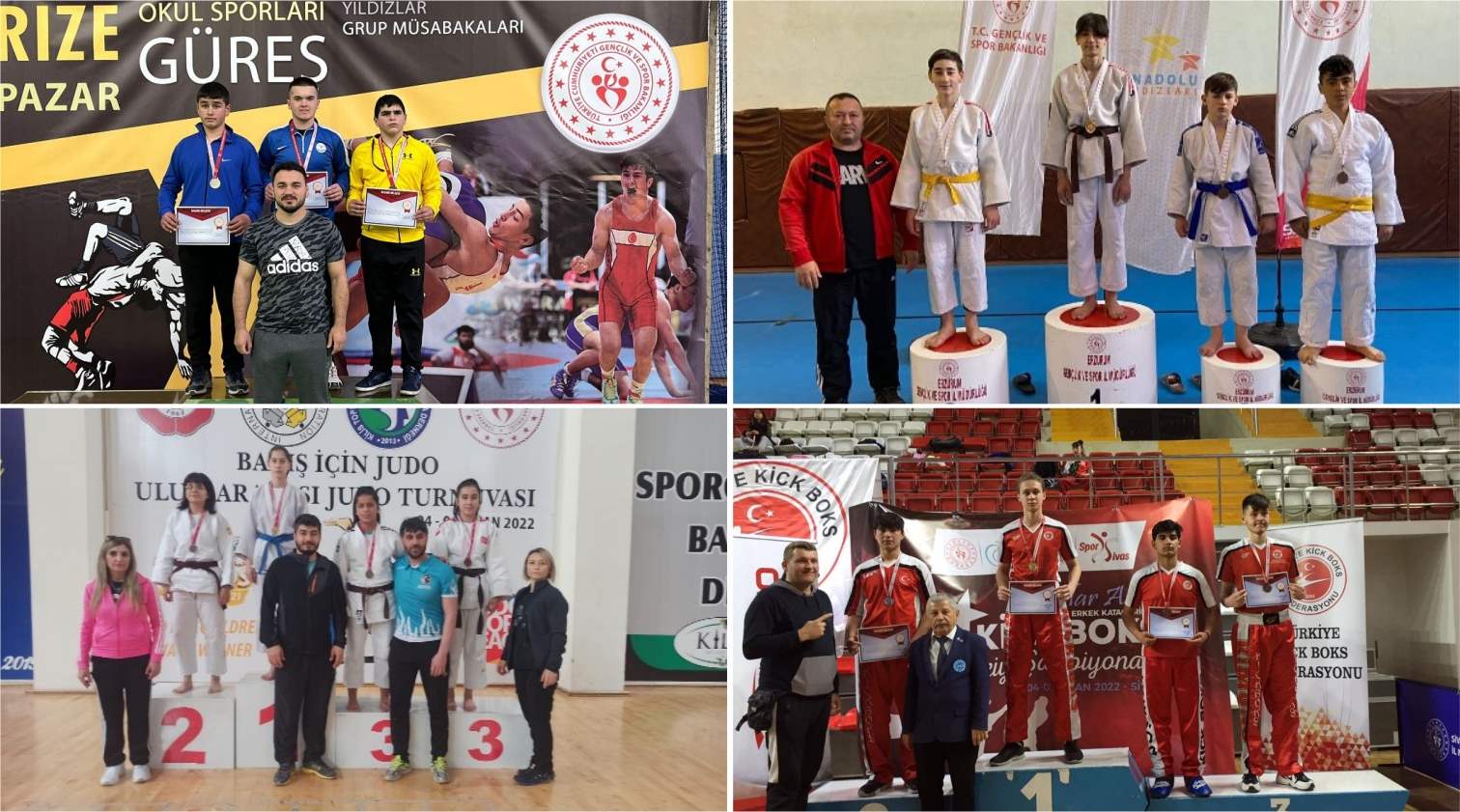 BÜYÜKŞEHİR SPORCULARI MADALYALARA DOYMUYOR